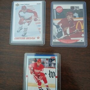NHL Sergei Fedorov Red Trading Cards Rookie Set💥💥